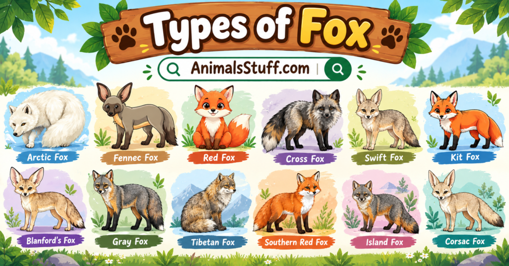 What is Fox Types of Fox with Pictures